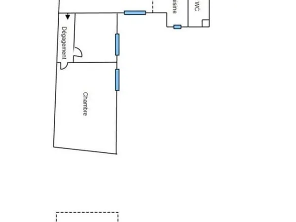 Appartement 2 pièces 35 m²