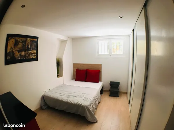 Chambre meublée Idéal Etudiant 450 - Cimiez - 5min à pied de Valrose