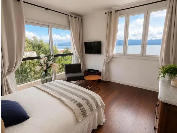 Location T1 bois des anglais vue mer Ajaccio