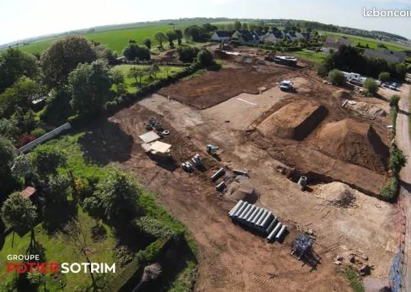 Terrain 343 m² Saint Manvieu Norrey