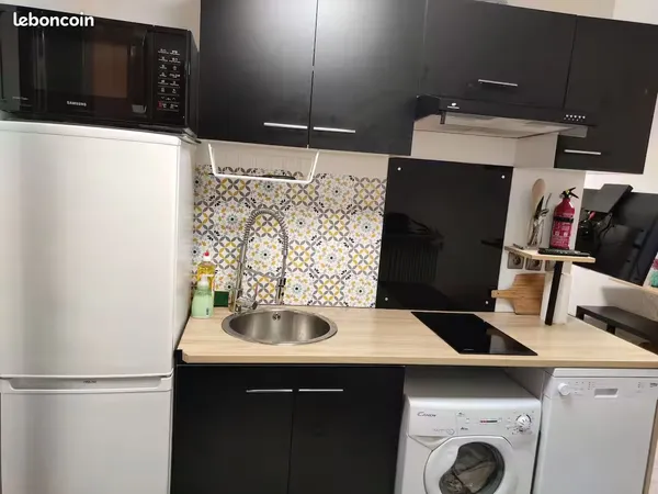 Appartement 2 Pièces 1 chambre 22.65 m2_4 minutes à pied de la Gare de Melun