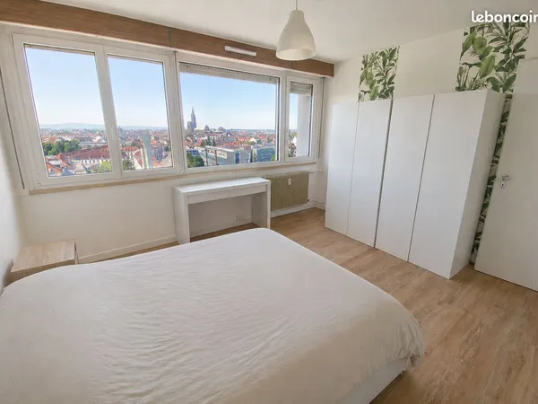 Appartement 3 pièces rénové 70 m2 Esplanade / proche Krutenau