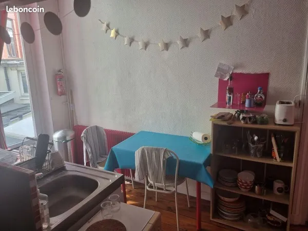 Chambre meublée secteur Lille Catho