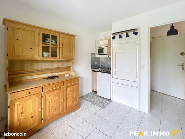 Studio 1 pièce 19 m²
