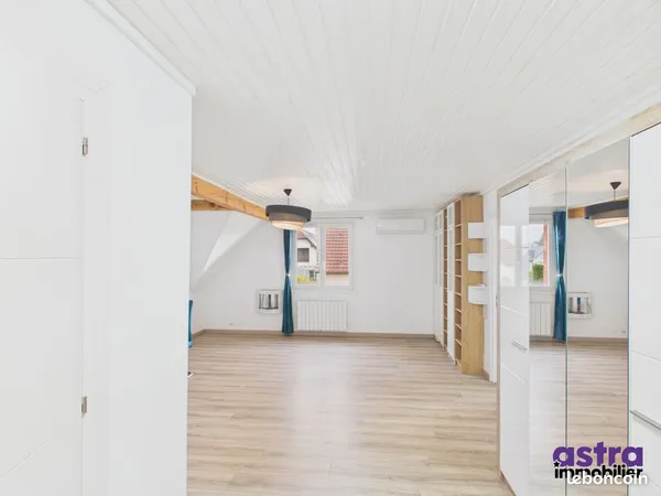 Balschwiller — 3 pièces meublé 66 m² climatisé, salon 30 m², DPE C