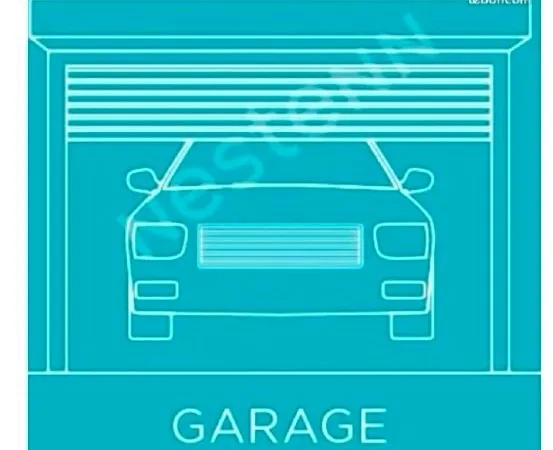 Grand garage fermé