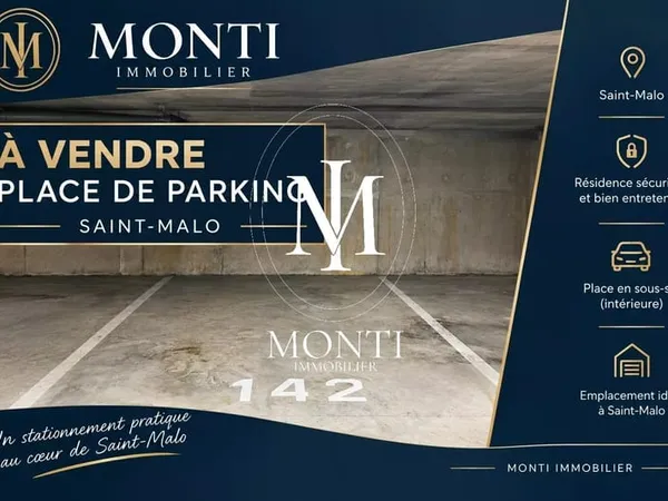 Place de parking sécurisée à Saint-Malo