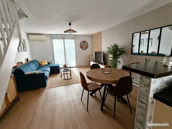 Villa t3 meublee jardin + garage