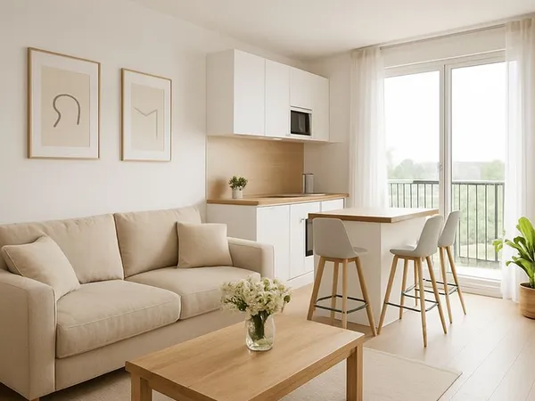 Appartement 2 pièces 42 m²