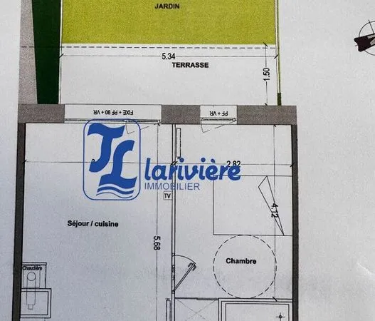 Appartement 2 pièces 42 m²