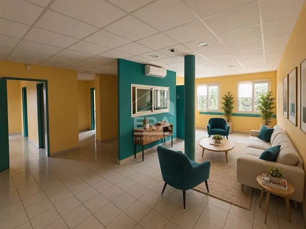 Bureaux 1 pièce 150 m²