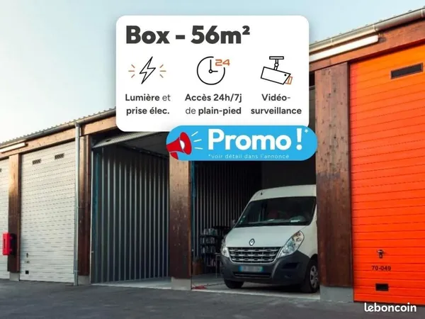 Garage/box 56 m² Aubergenville
