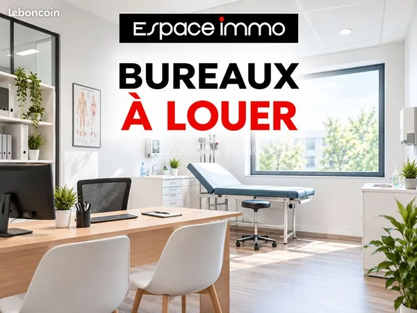 Bureaux 20 m² MONTVILLE