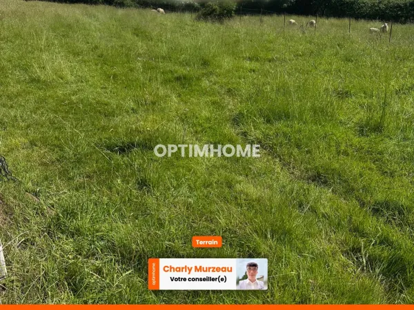 Terrain 850 m²