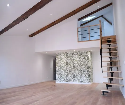 Appartement rénové a neuf. Type loft