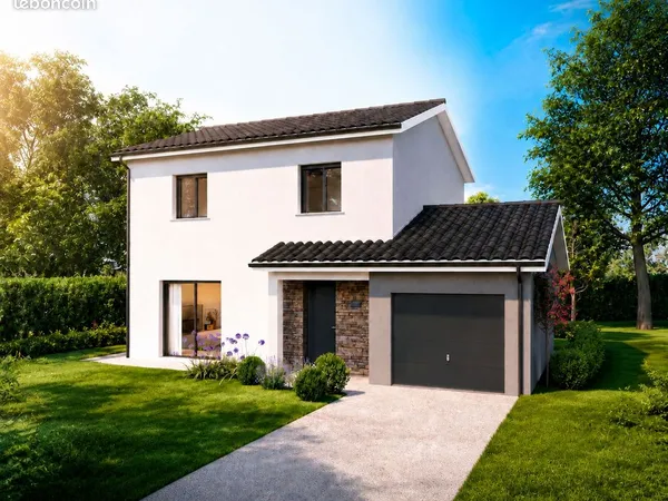 Projet de construction d'une maison 90 m² avec terrain à ARTAS (38)