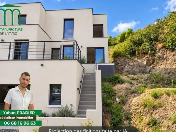 VALFLEURY - MAISON FAMILIALE - VUE DÉGAGÉE SUR LA VALLÉE ET LE MONT BLANC