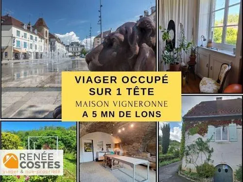 Viager occupé - F81 ans - LONS LE SAUNIER (39000)
