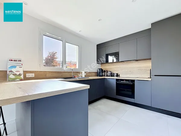 RUMILLY _ Maison contemporaine et individuelle 4 pièces de 90,93 m², avec garage et jardin