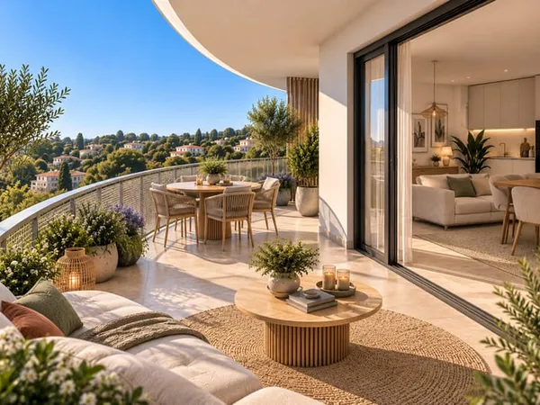 SUPERBE 2 PIÈCES DE 41 M² AVEC TERRASSE DE 13 M² LIVRAISON RAPIDE À VILLENEUVE-LOUBET