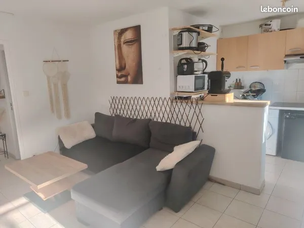 Appartement t2 avec jardin