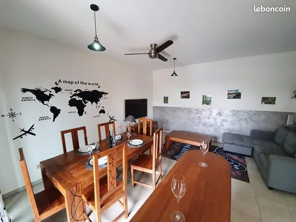 Location T3 meublé Sainte Marie