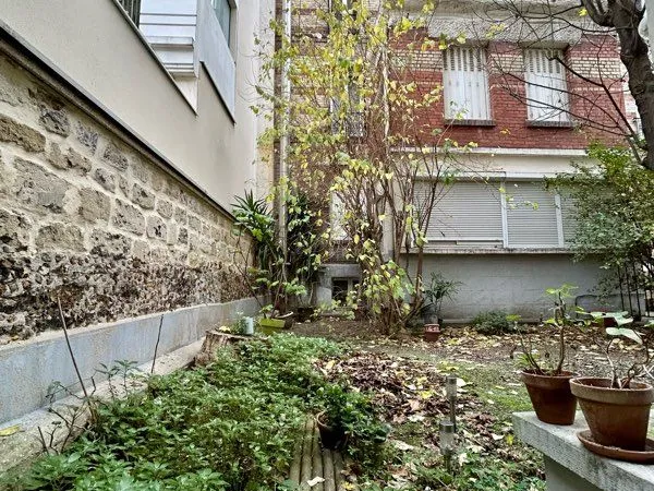 Levallois-Perret - Studio 18 m² rez-de-jardin, rue Chaptal - investisseur ou pied-à-terre