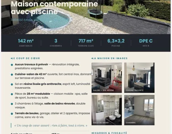 Mieux qu'une maison... un esprit loft et des espaces modulables pour toute la famille