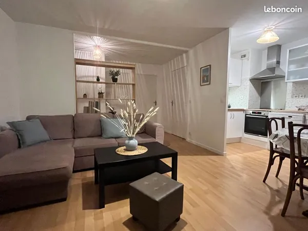 Appartement T3 RDC jardin parking
