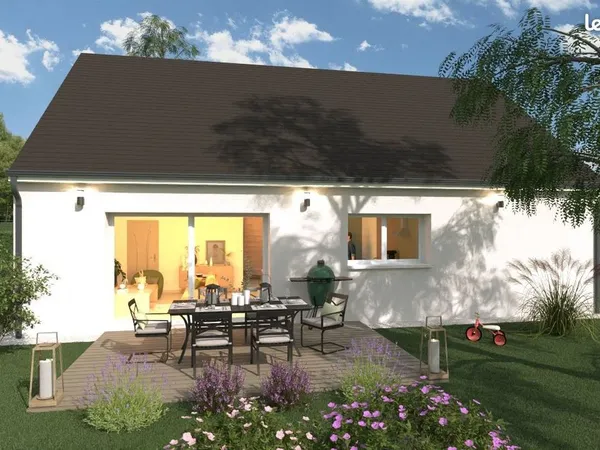 Projet de construction d'une maison 93.72 m² avec terrain à SAULZET (03)