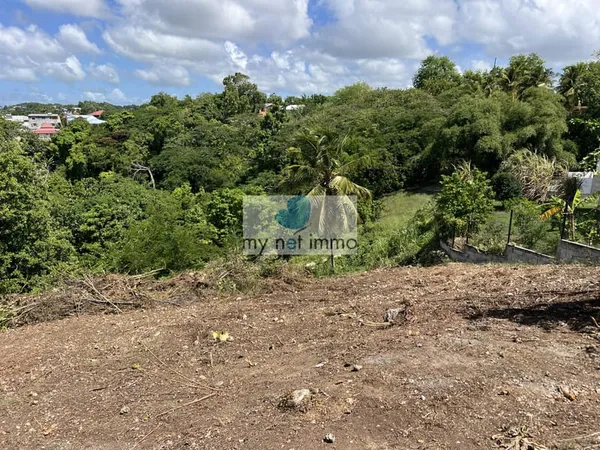 Terrain de 1024m2 en pente secteur Pliane