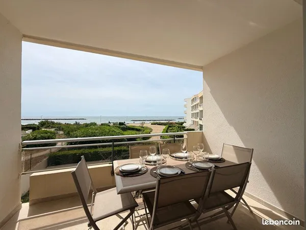 T2 cabine vue mer - Location meublée - Palavas-les-Flots