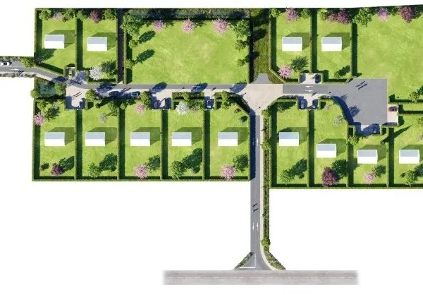 Terrain 585 m²