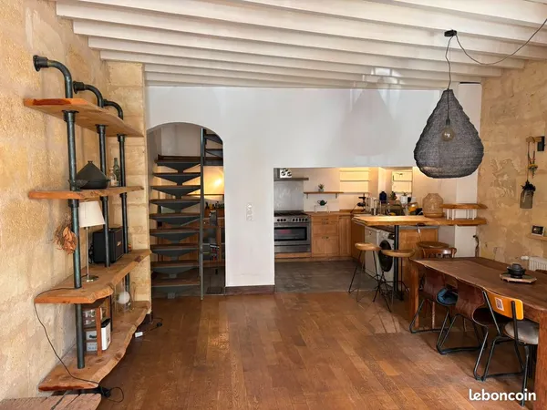 Maison meublée 112 m² - Vieux Lormont - Cour privée & piscine