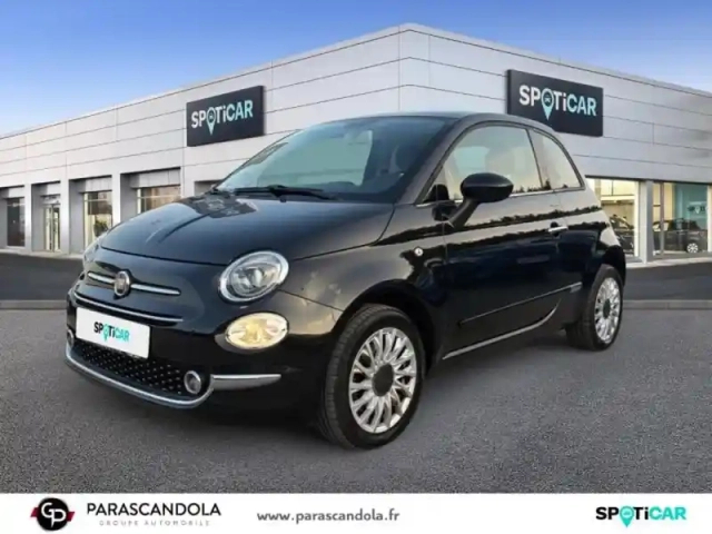 Fiat 500 1.2 8v 69ch eco pack lounge — photo 1