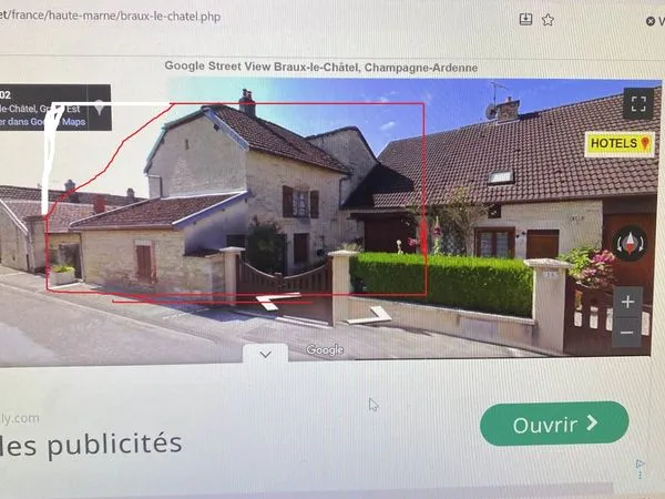 Loue petite appratement dans petite maison
