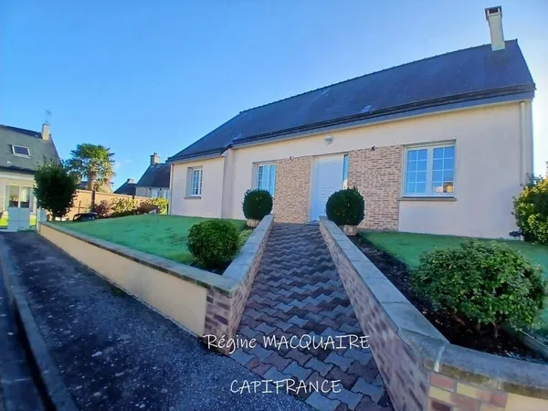 A vendre : Maison d'env. 104 m², 3 chambres, terrain de 535 m², sous-sol complet et combles aménagea