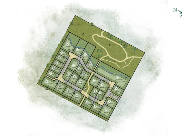 Terrain en lotissement 300 m²