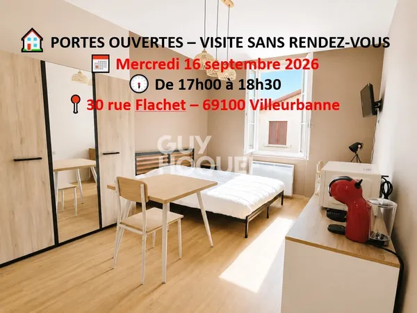 Appartement à louer de 1 pièce de 19 m²