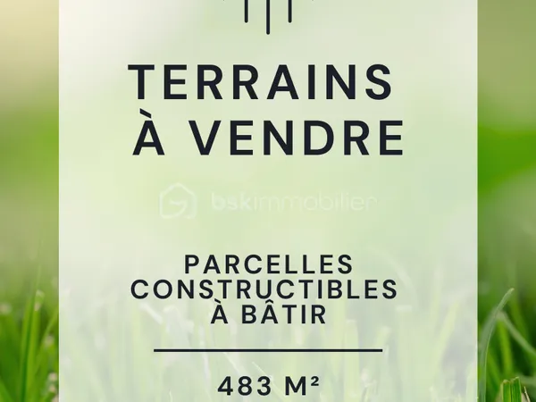 Terrain 483 m²