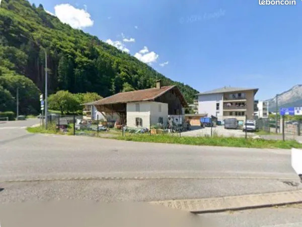 Terrain avec projet immobilier et permis accepté