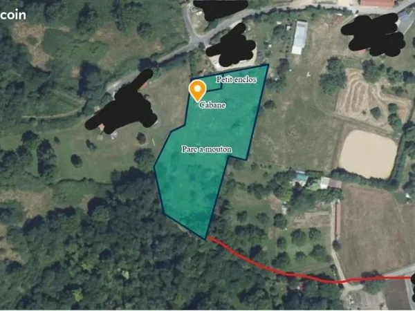 Terrain de 4 600m² - Prêt gratuit