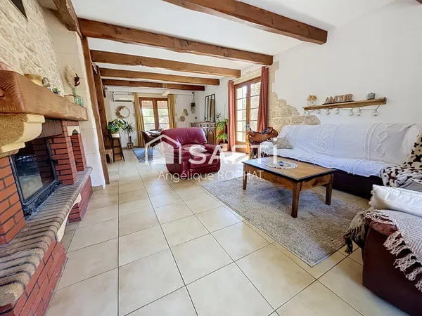 Nouveauté sur Gabian Maison de plain pied avec sous sol garage sur 3545m2