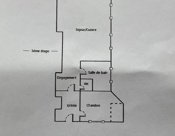 Appartement 2 pièces 36 m²