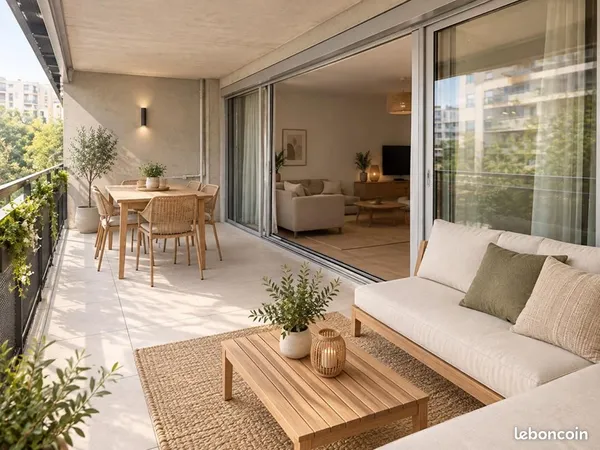 Appartement 3 pièces 64 m²
