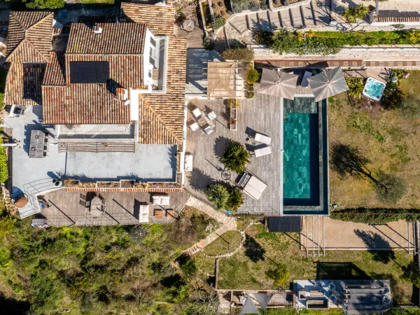 Location saisonnière - Domaine de luxe vue panoramique - Saint-Paul de Vence, Côte d'Azur