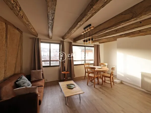 Appartement T2 meublé - Vue sur le Tarn