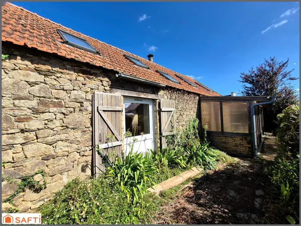 Charmante maison de bourg avec vie de plain pied