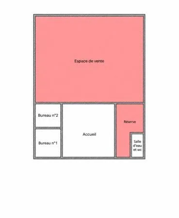 Local d’activité et entrepôt Location Ibos 350m² 2100€