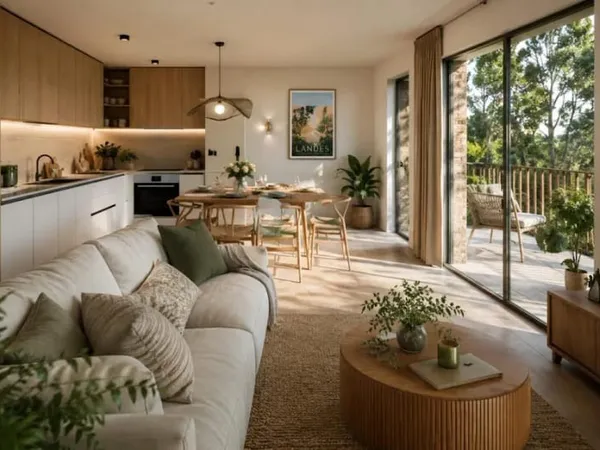 Appartement 3 pièces 61 m²